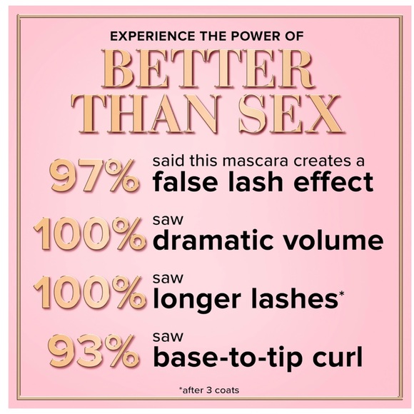 Too Faced “Better Than Sex” mascara - Picture 3 of 4